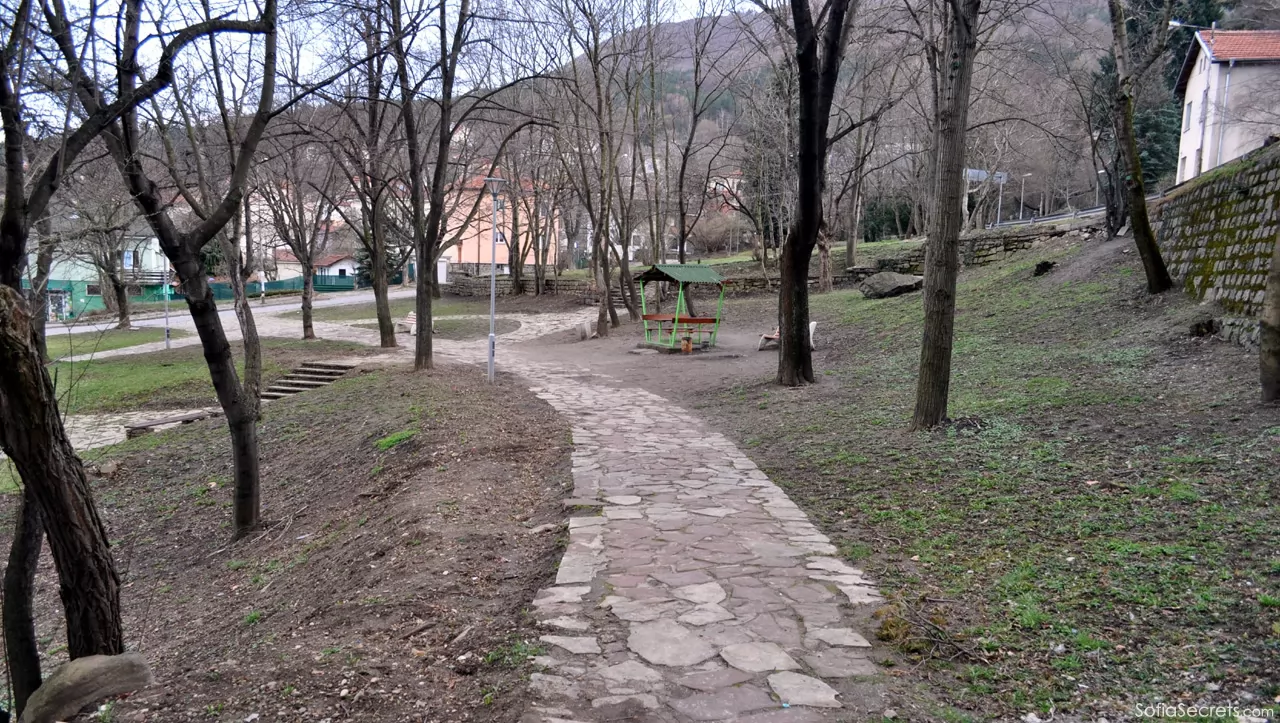 Park in Boyana district Sofia